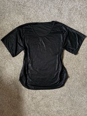 Petra Fashions Black Ribbed Satin Pajama Set